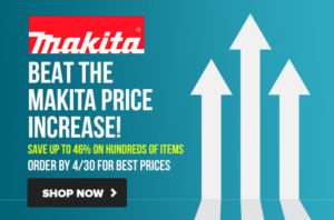 Makita-Price-Increase